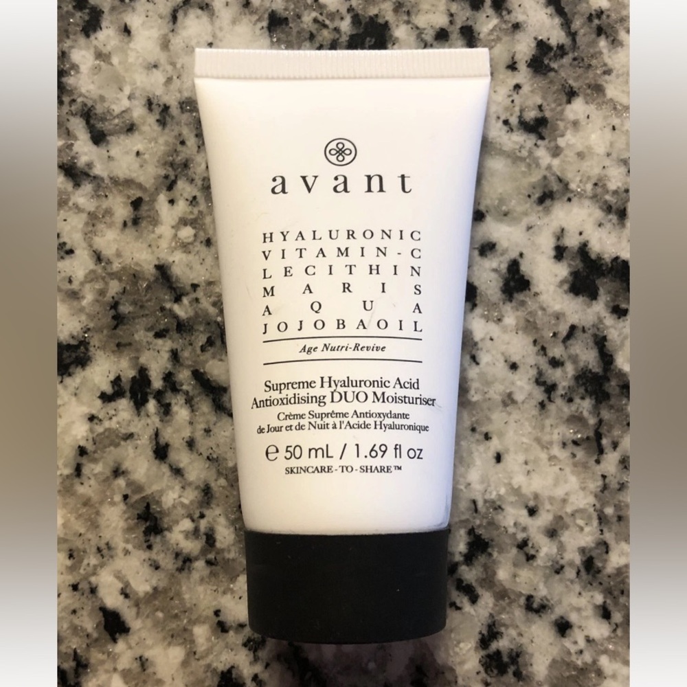 AVANT HYALURONIC ACID ANTIOXIDISING DUO MOISTURIZER 1.69 oz 50ml ~ New! ❤️